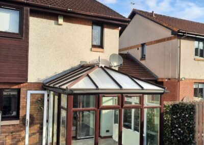 Conservatory roof before conversion